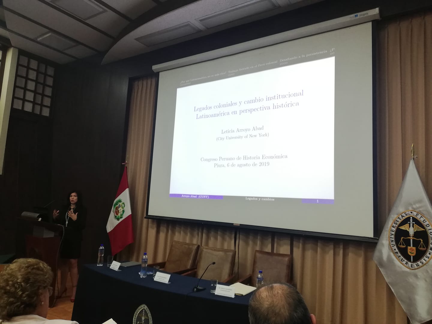 Conferencia Magistral a cargo de la Dr. Leticia Arroyo Abad (Queens College, Universidad de la Ciudad de Nueva York)
