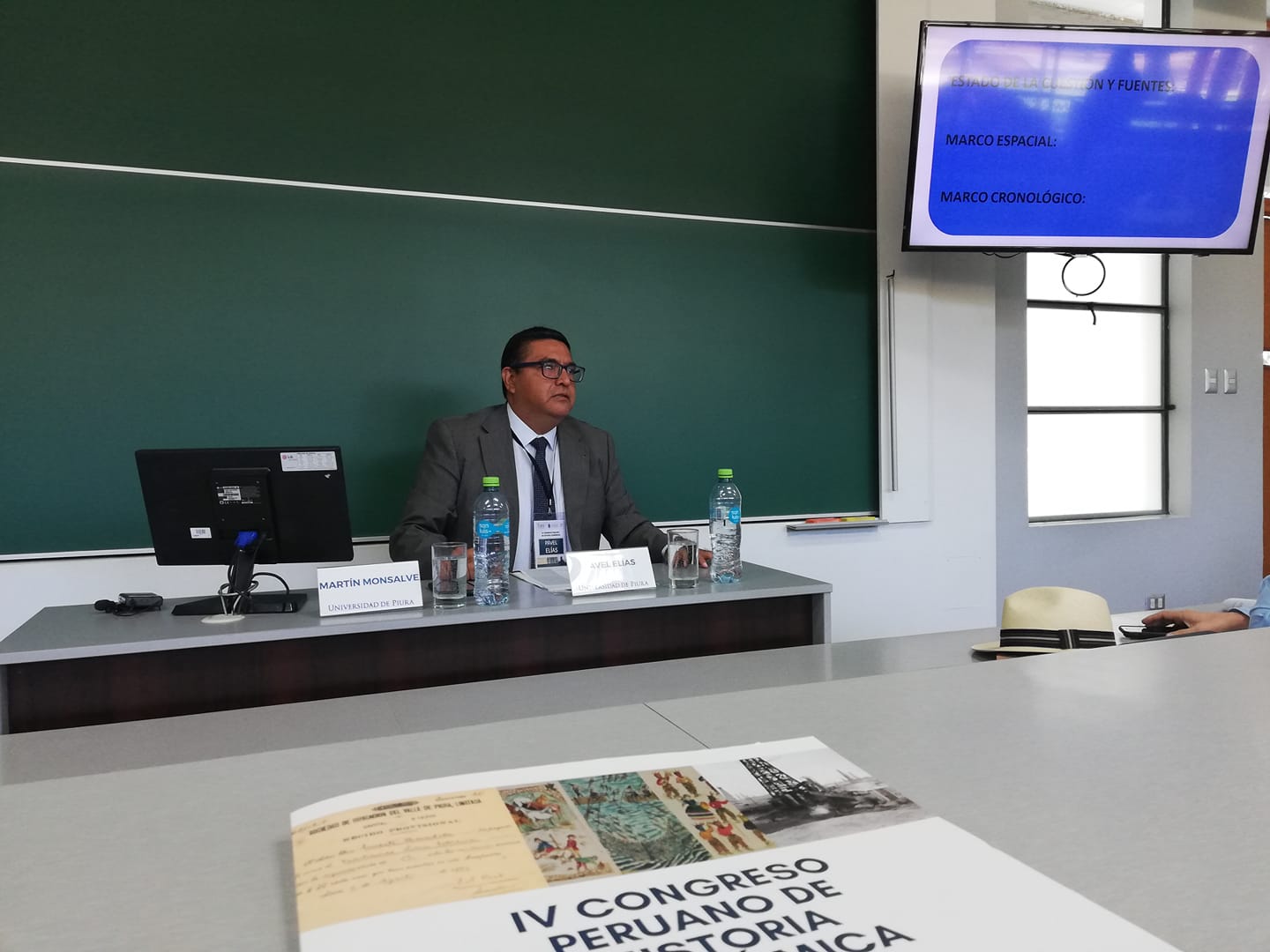 Mesa 3. Empresas y empresarios en América Latina, expone Pavel Elías.