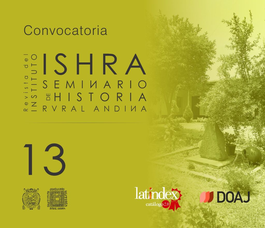 Convocatoria de la Revista del ISHRA Nº 13 (2024-2)