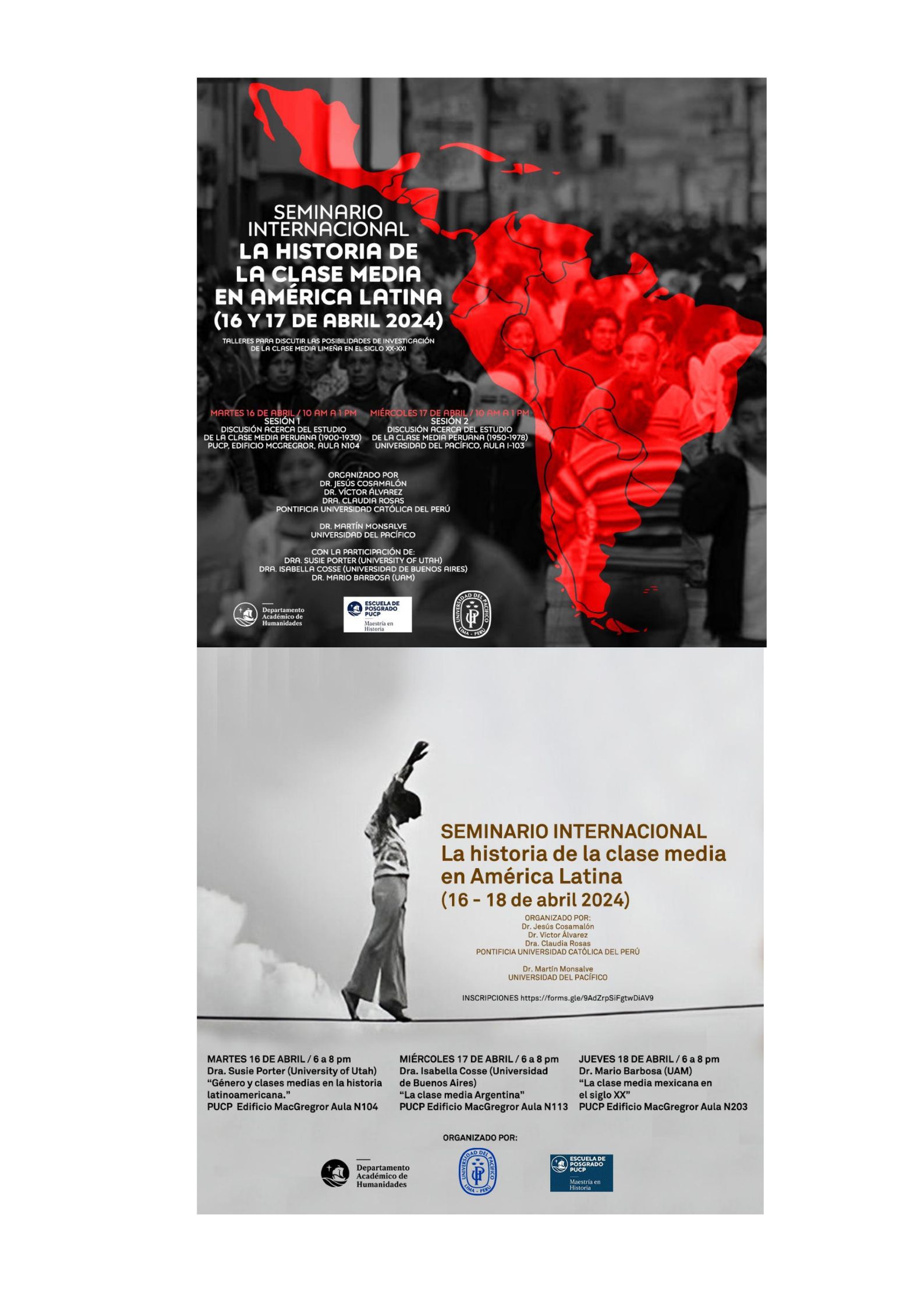 En este momento estás viendo Seminario Internacional «La historia de la clase media en América Latina» (16-18 de abril 2024)