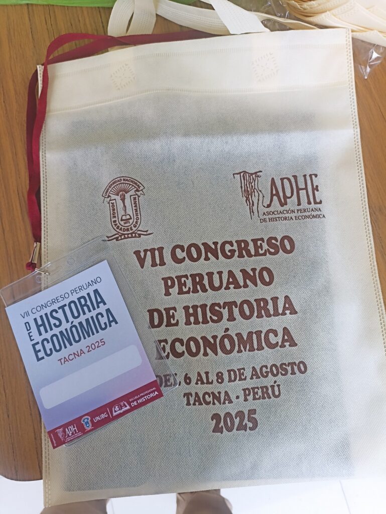Tacna 2025: Una mirada al VII Congreso Peruano de Historia Económica